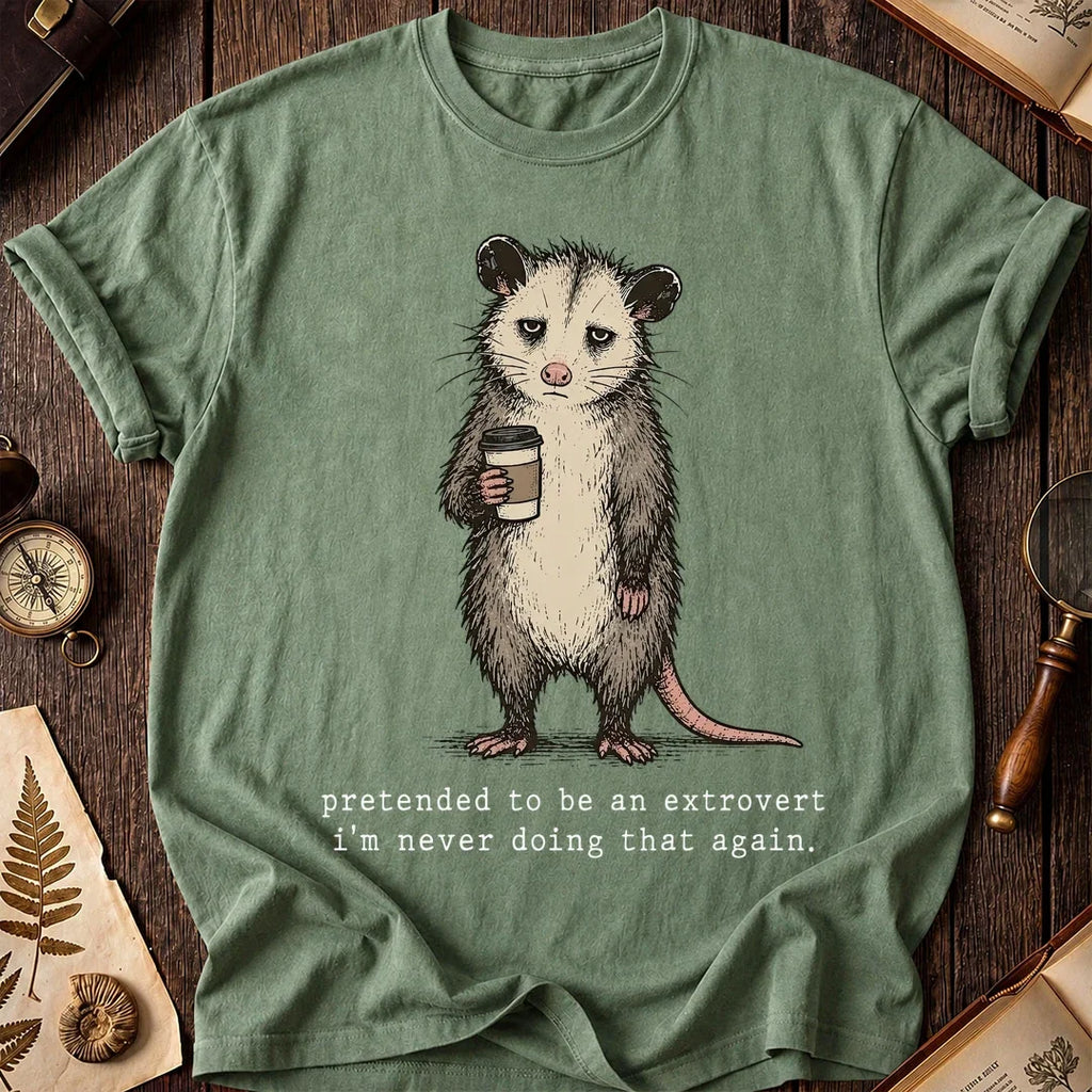 Never Again Possum T-Shirt product image 1