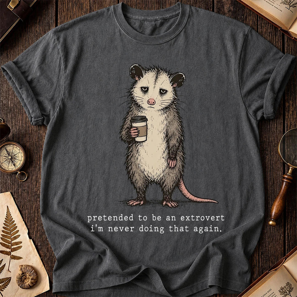 Never Again Possum T-Shirt product image 6