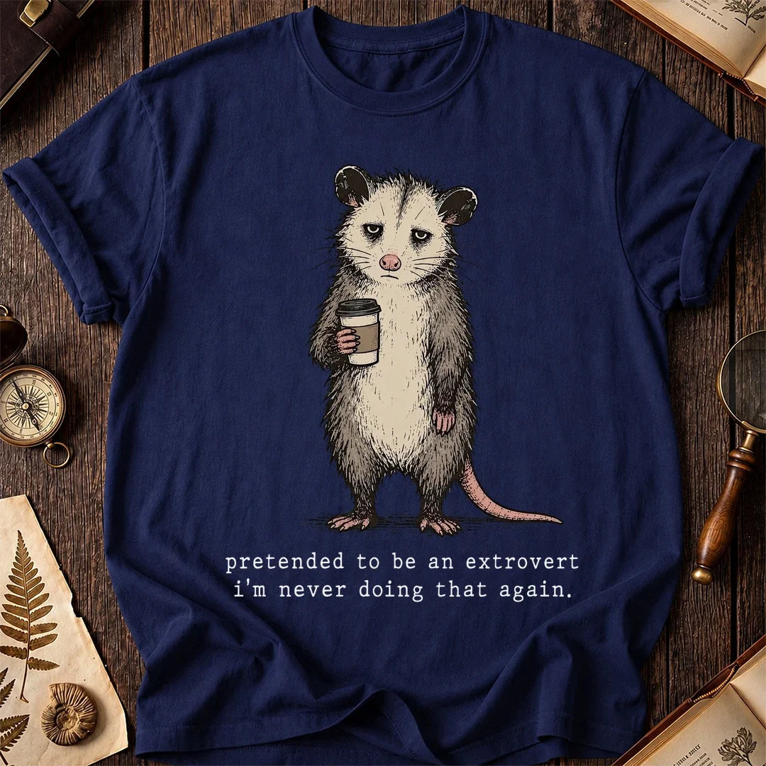 Never Again Possum T-Shirt product image 7