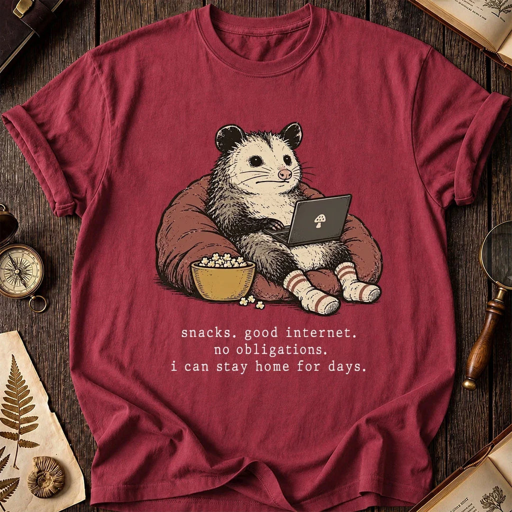 No Duties Possum T-Shirt product image 5