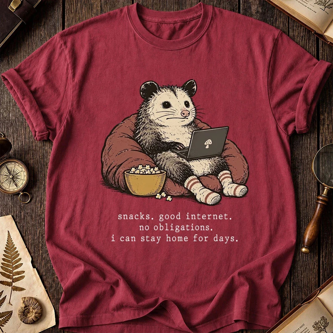 No Duties Possum T-Shirt product image 5