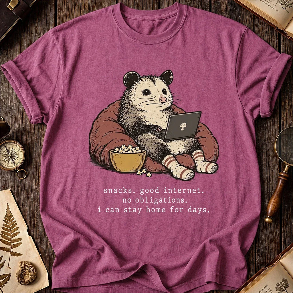 No Duties Possum T-Shirt product image 3