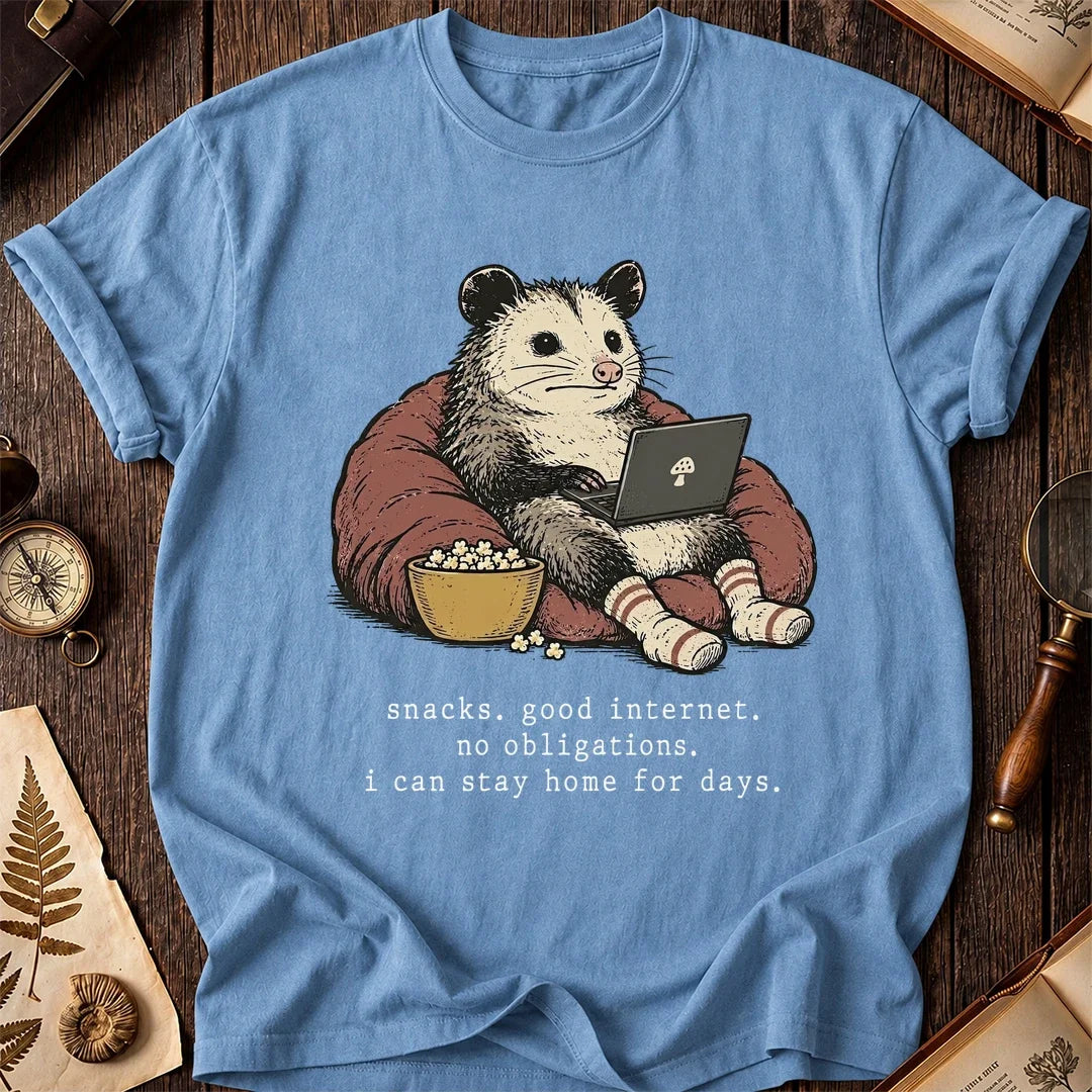 No Duties Possum T-Shirt product image 4
