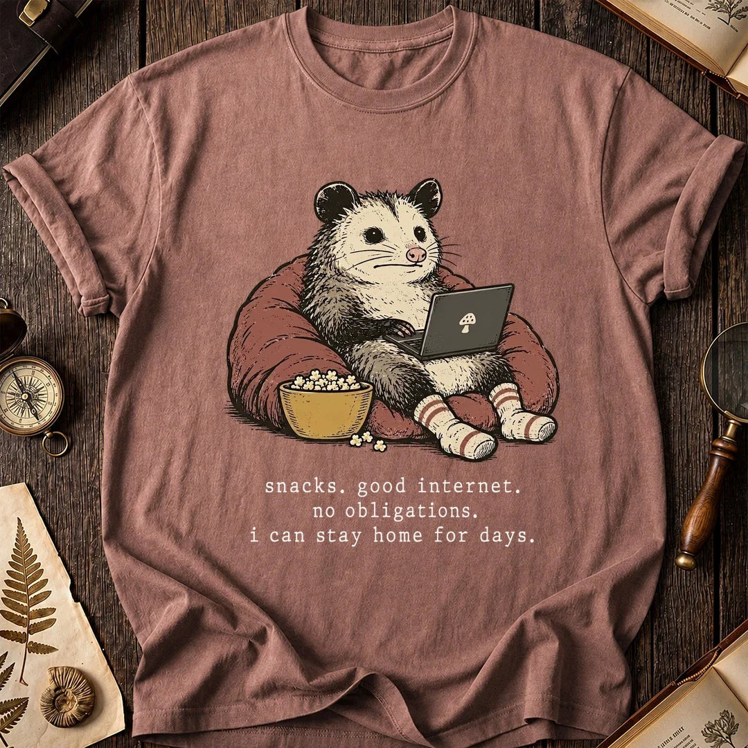 No Duties Possum T-Shirt product image 8