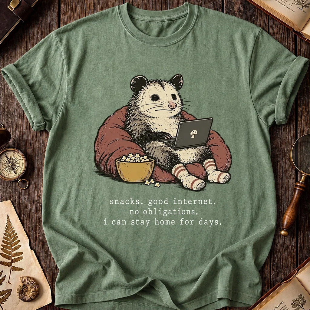 No Duties Possum T-Shirt product image 1