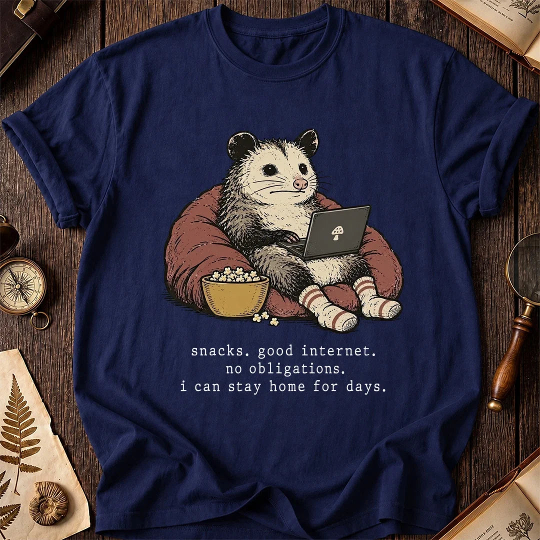 No Duties Possum T-Shirt product image 7