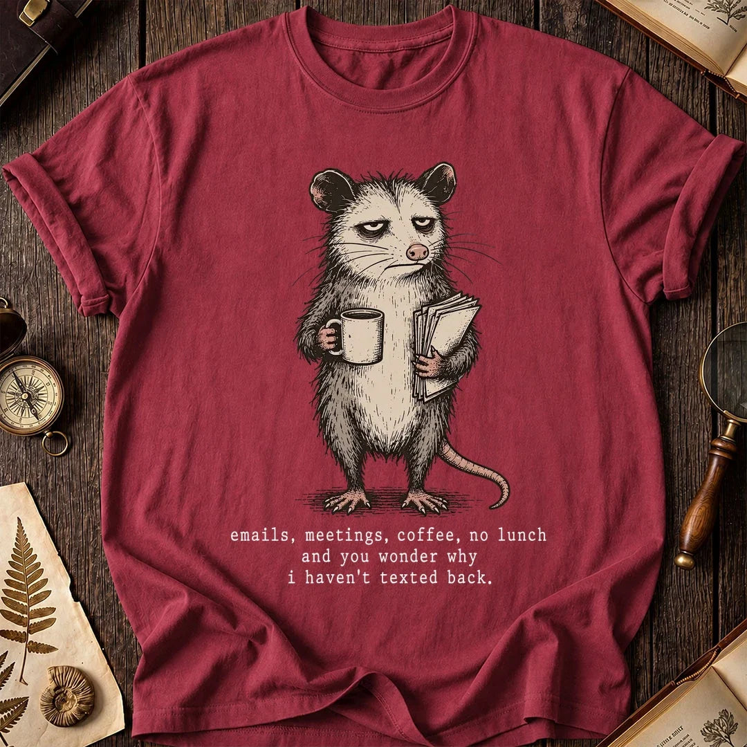 No Reply Possum T-Shirt product image 5