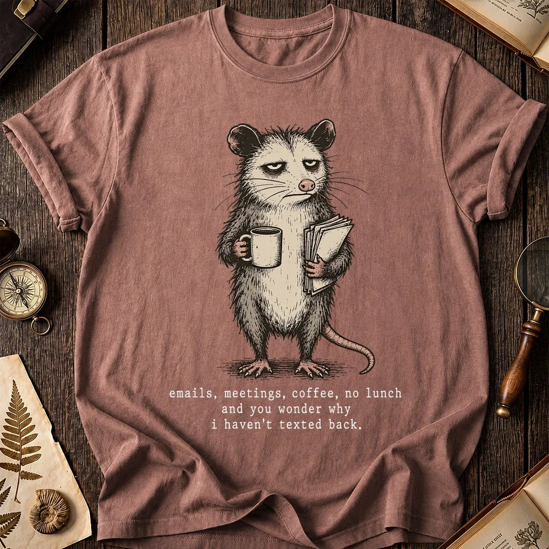 No Reply Possum T-Shirt product image 8