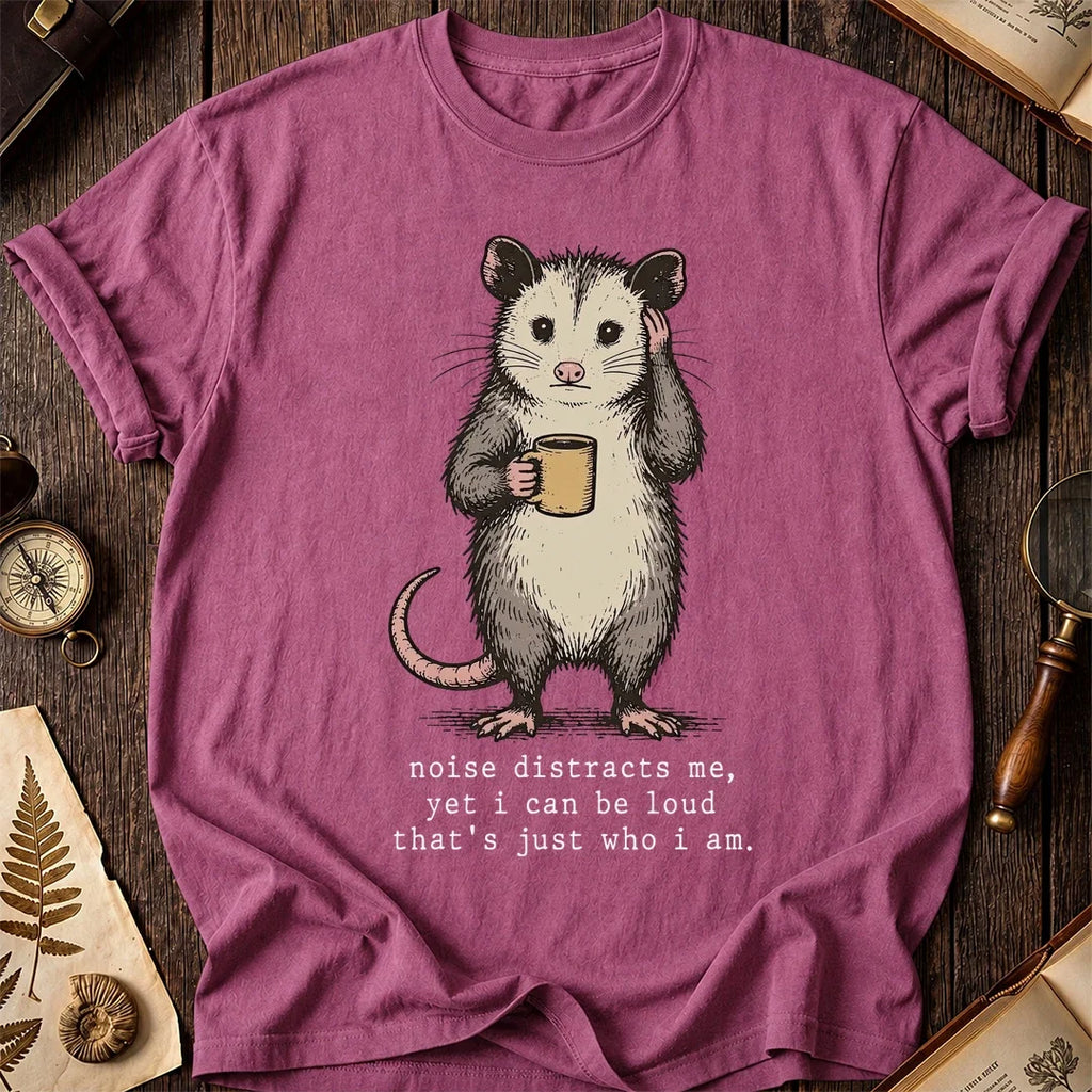 Noise Averse Possum T-Shirt product image 3