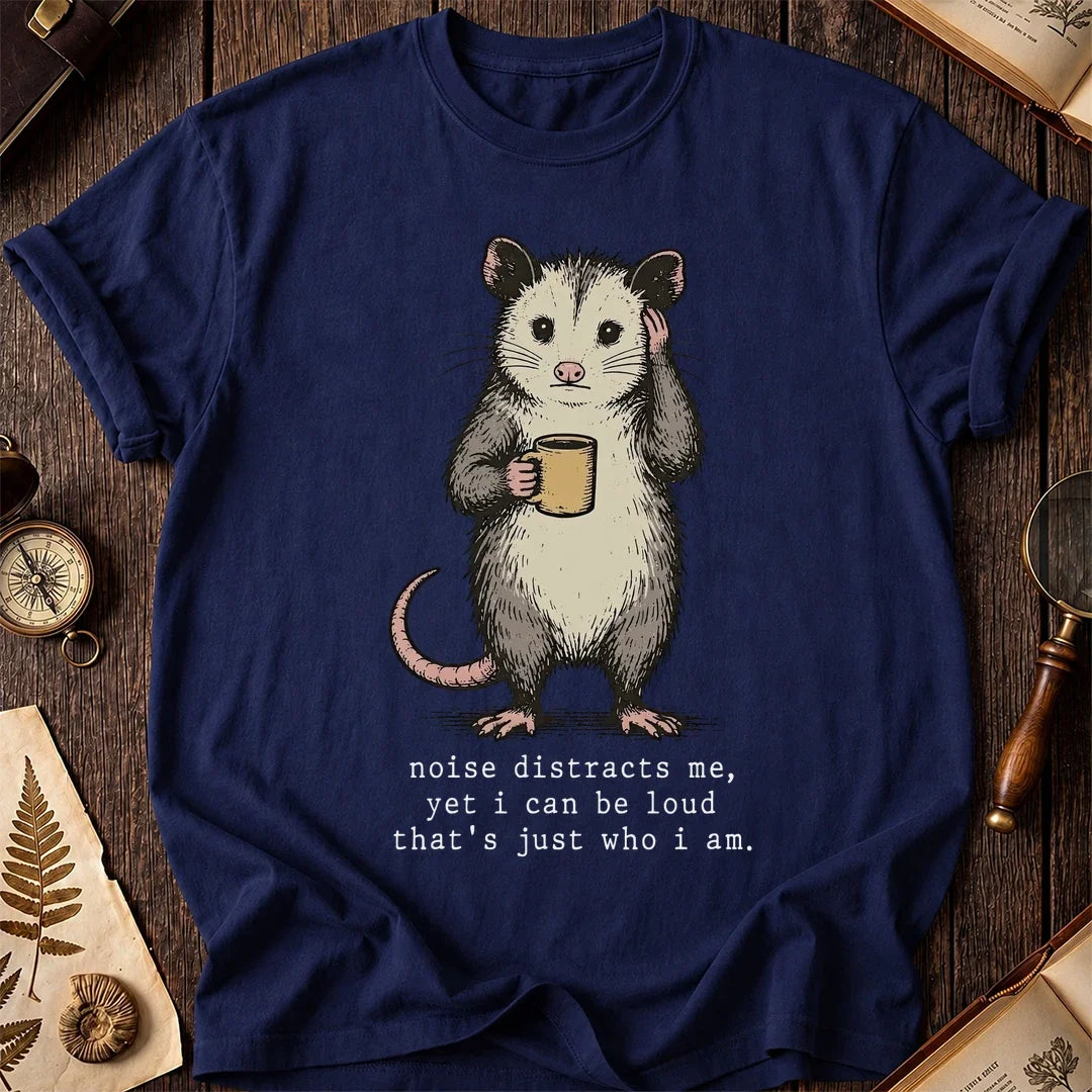 Noise Averse Possum T-Shirt product image 7