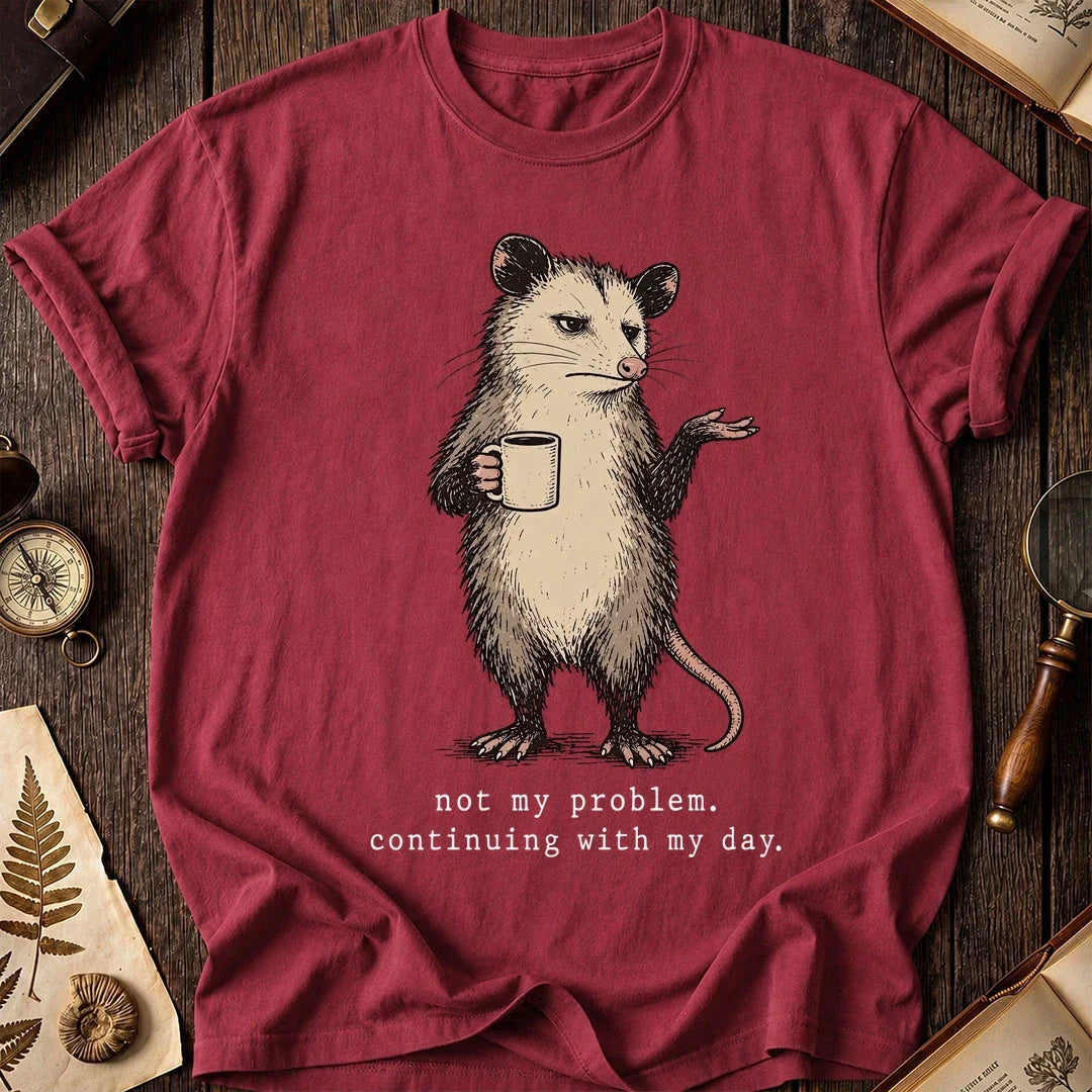 Not My Drama Possum T-Shirt product image 5