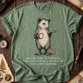 Not My Issue Possum T-Shirt product image 1
