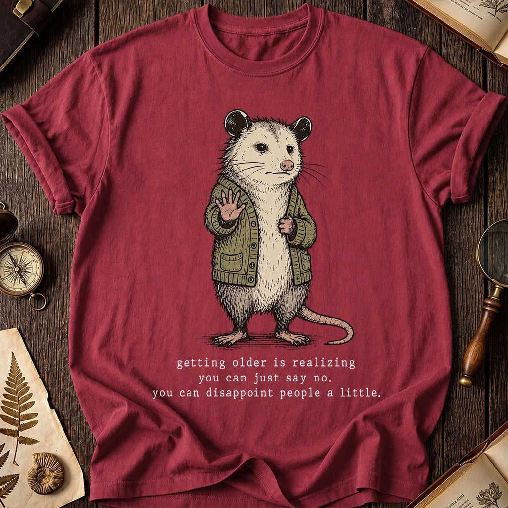 Older Wiser Possum T-Shirt product image 5