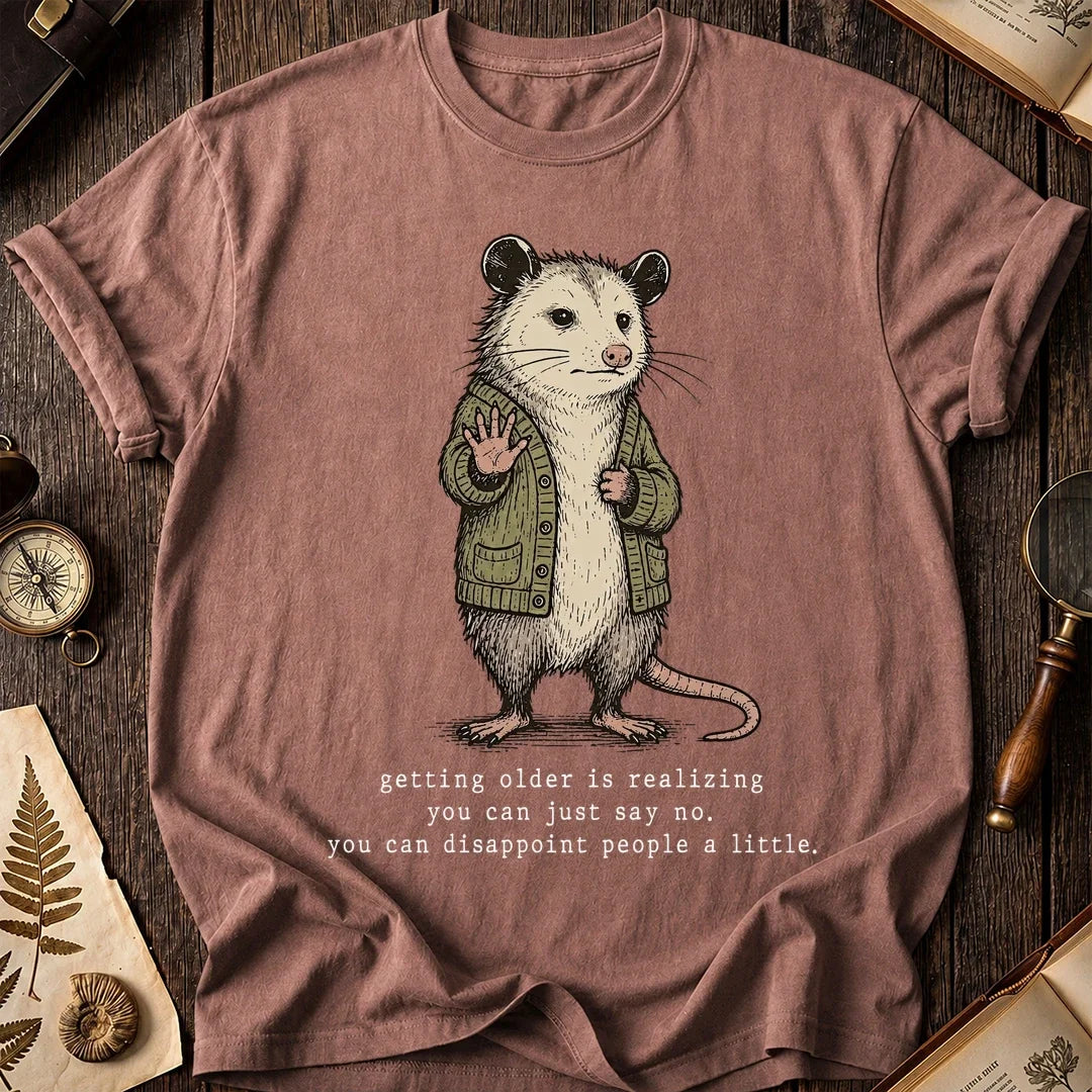 Older Wiser Possum T-Shirt product image 8