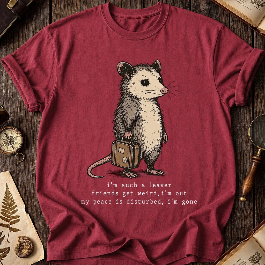 Peace Exit Possum T-Shirt product image 5