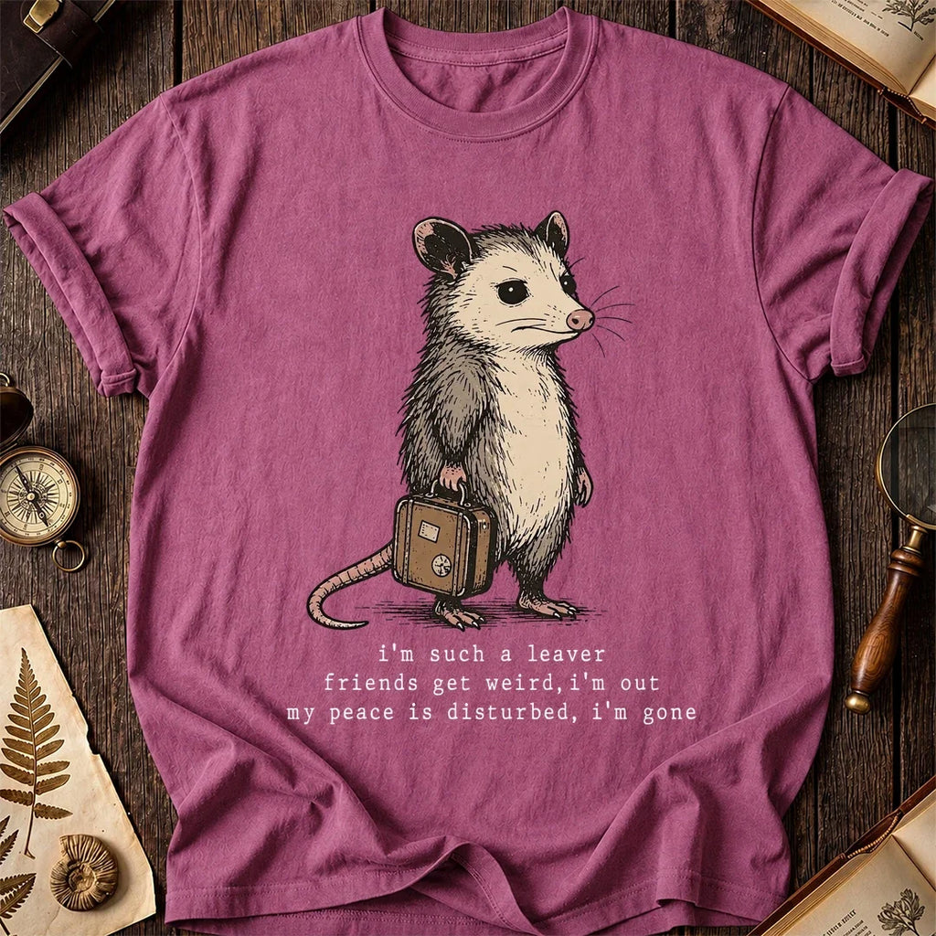 Peace Exit Possum T-Shirt product image 3