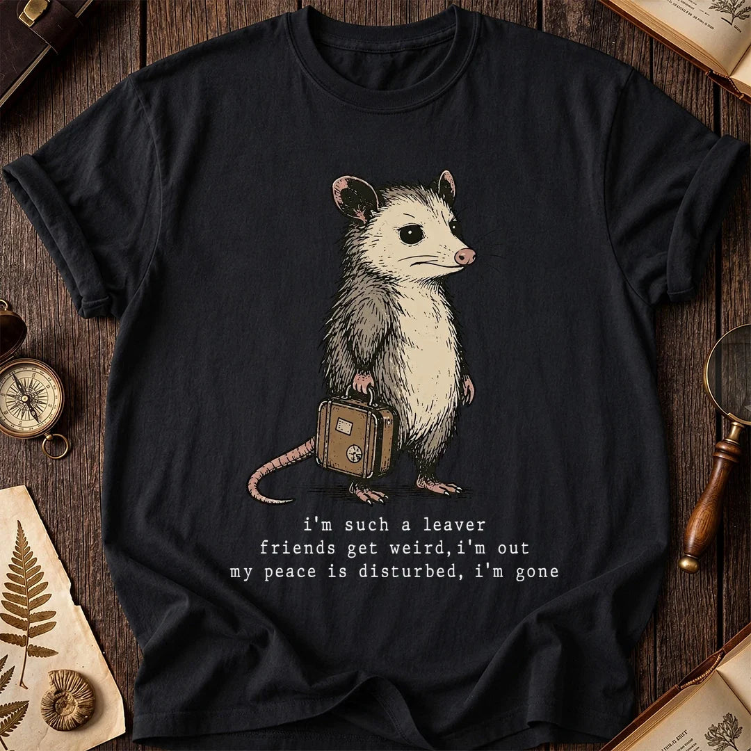 Peace Exit Possum T-Shirt product image 2