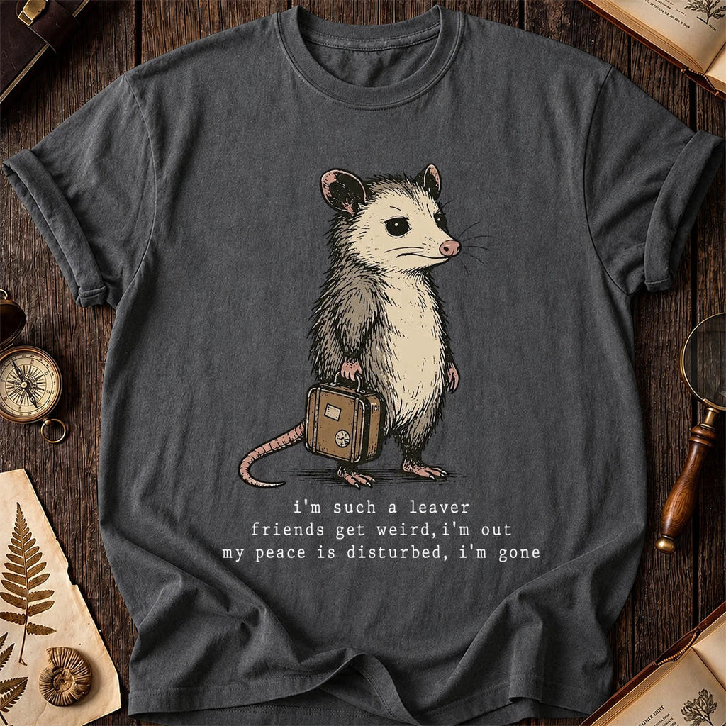 Peace Exit Possum T-Shirt product image 6