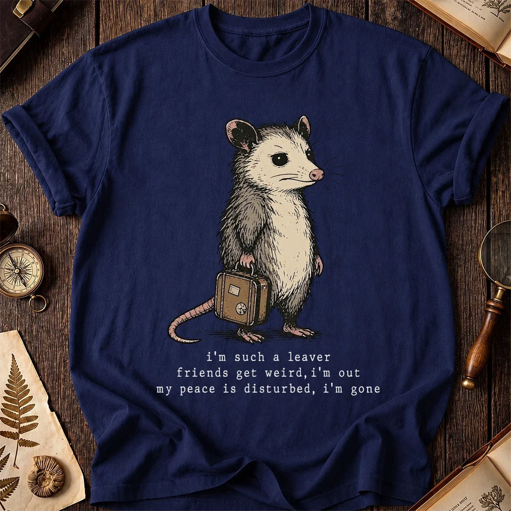 Peace Exit Possum T-Shirt product image 7