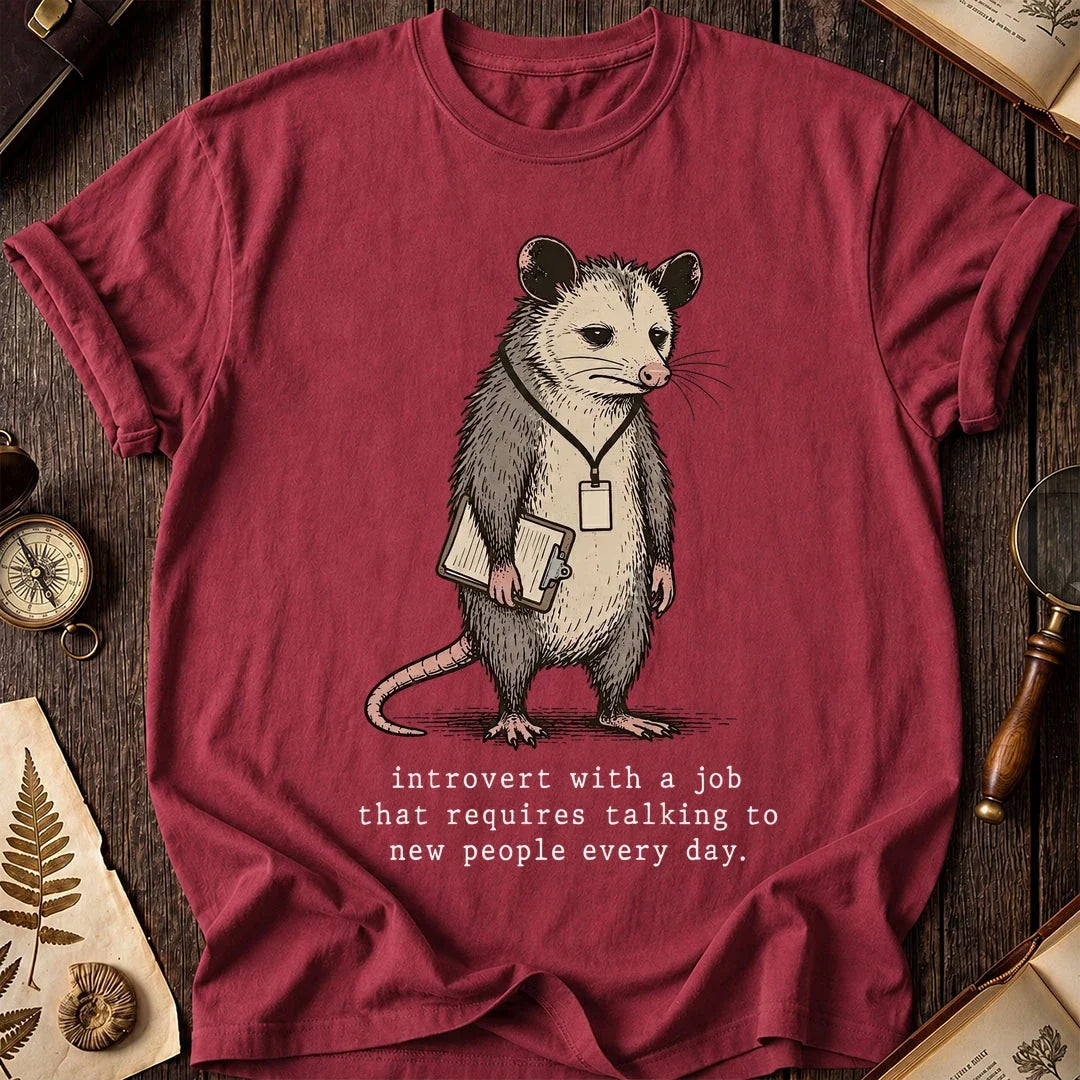 People Job Possum T-Shirt product image 5