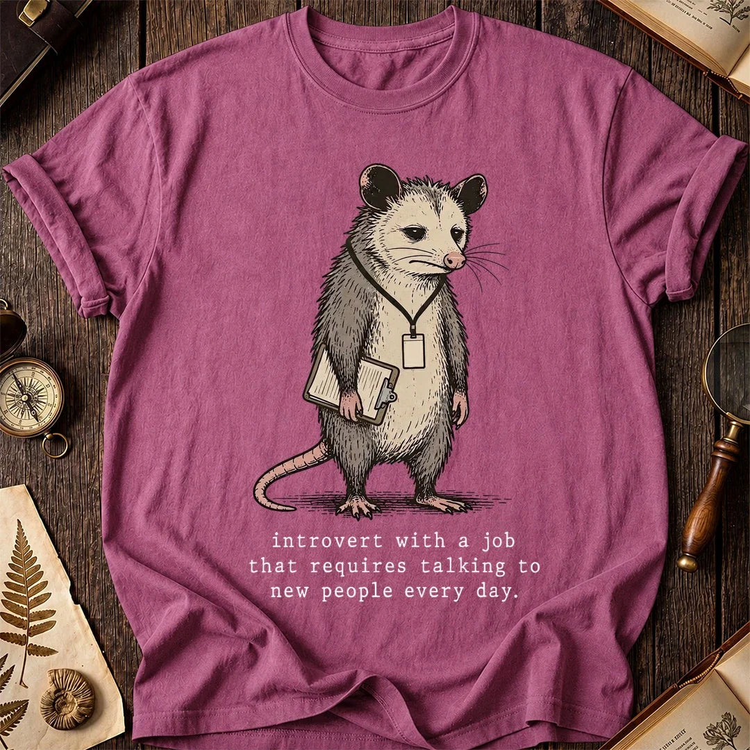 People Job Possum T-Shirt product image 3