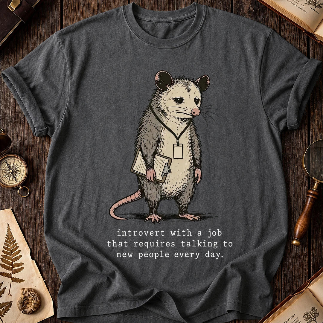People Job Possum T-Shirt product image 6