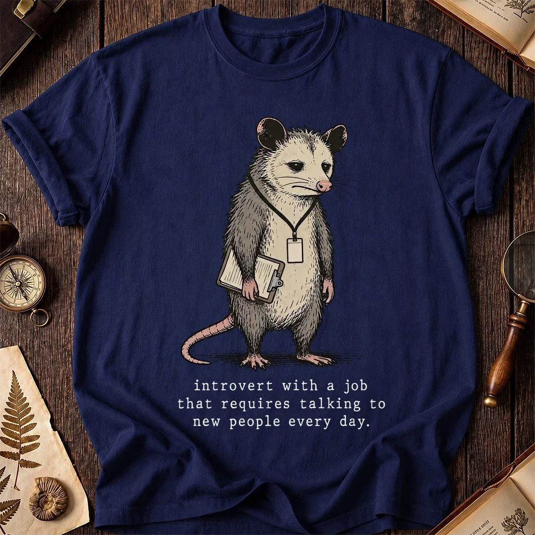 People Job Possum T-Shirt product image 7