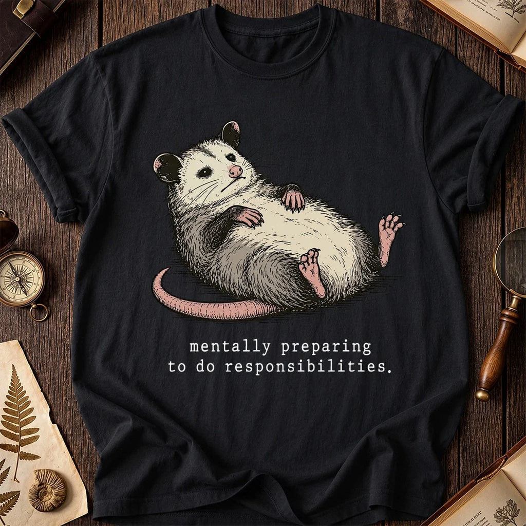 Prep Mode Possum T-Shirt product image 2