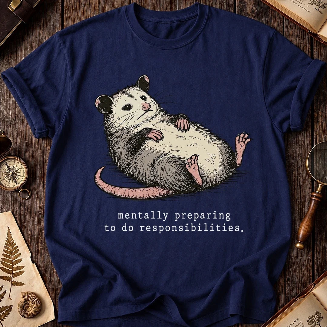 Prep Mode Possum T-Shirt product image 7