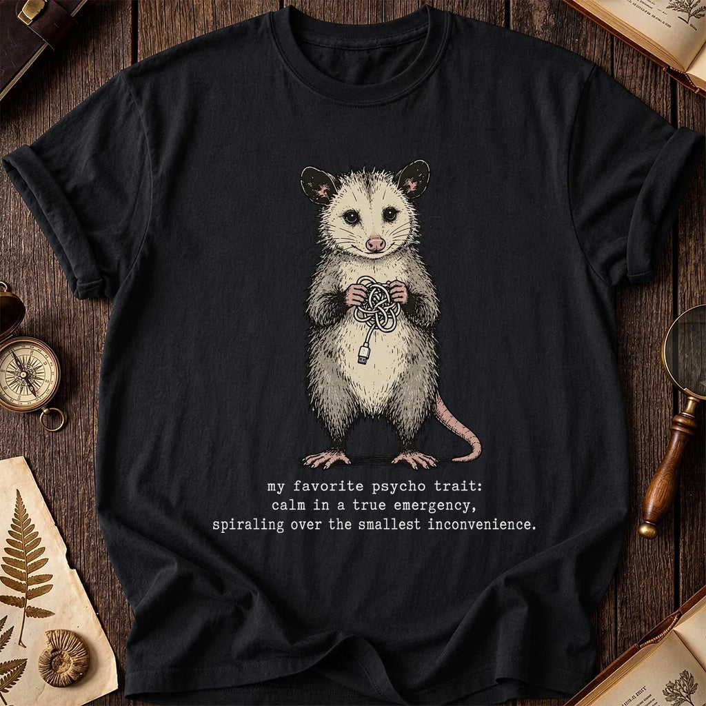 Psycho Trait Possum T-Shirt product image 2