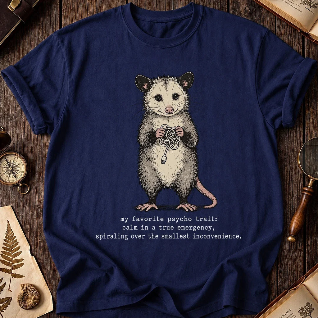Psycho Trait Possum T-Shirt product image 7