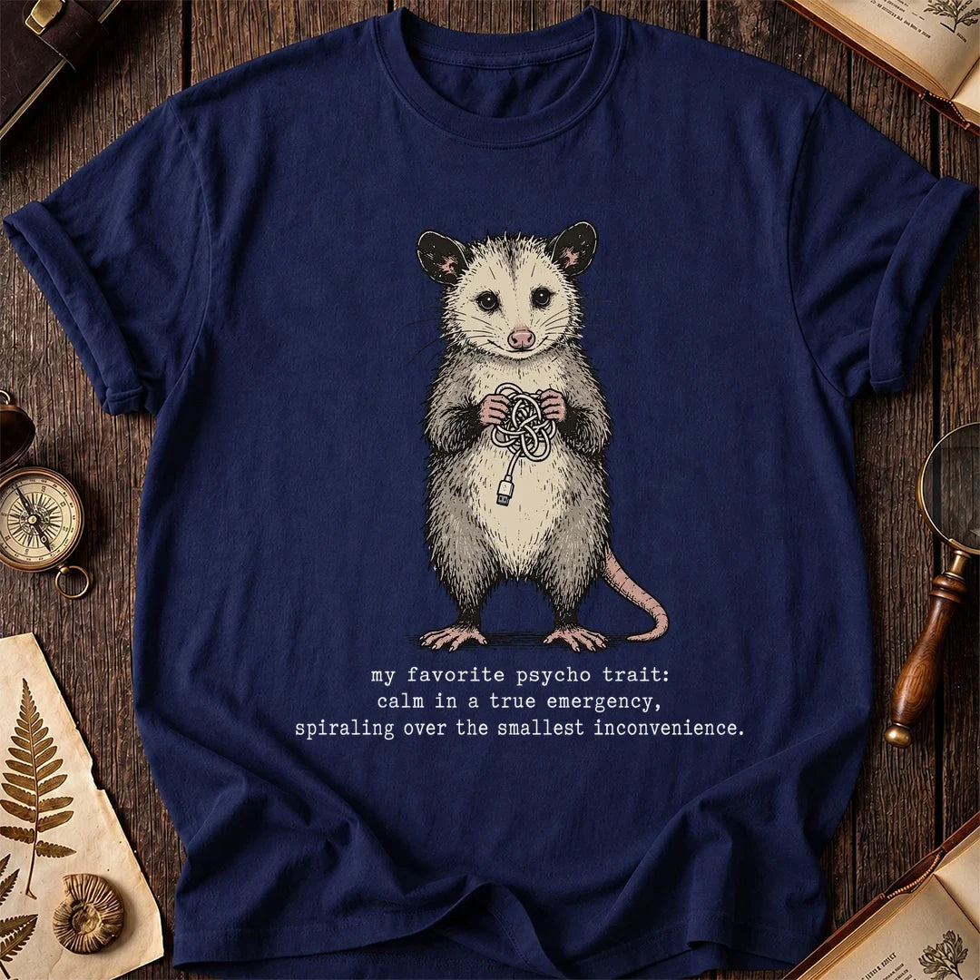Psycho Trait Possum T-Shirt product image 7