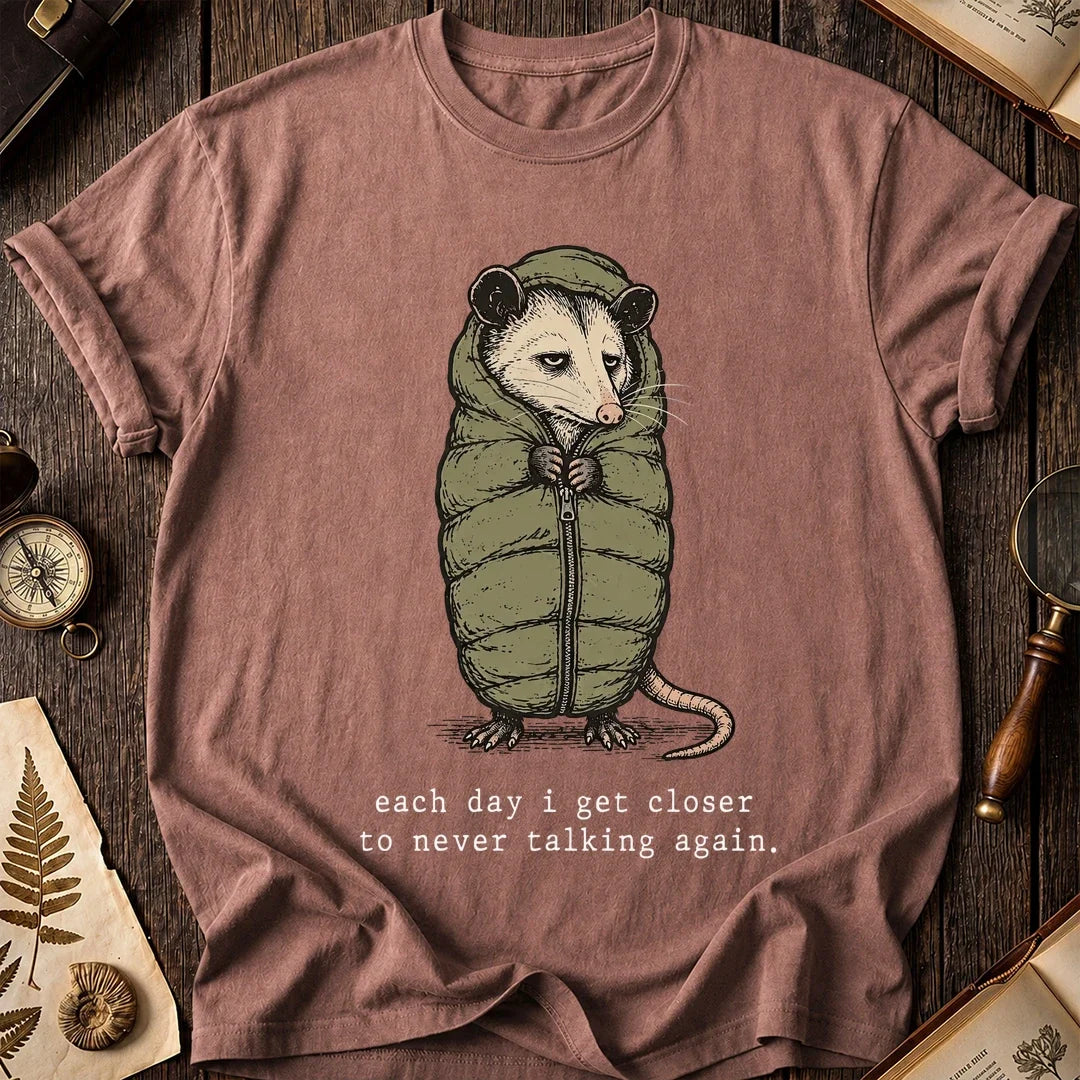 Quiet Cocoon Possum T-Shirt product image 8