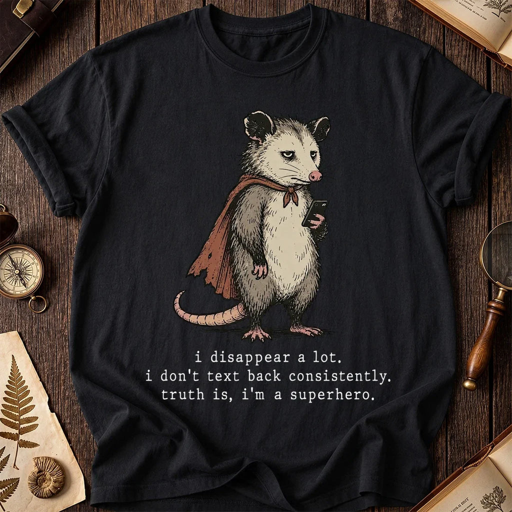 Secret Hero Possum T-Shirt product image 2
