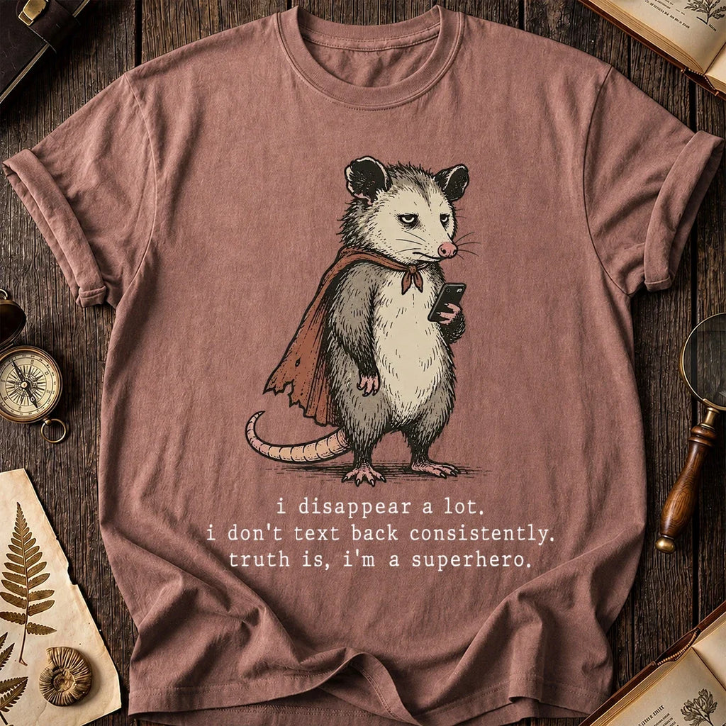 Secret Hero Possum T-Shirt product image 8