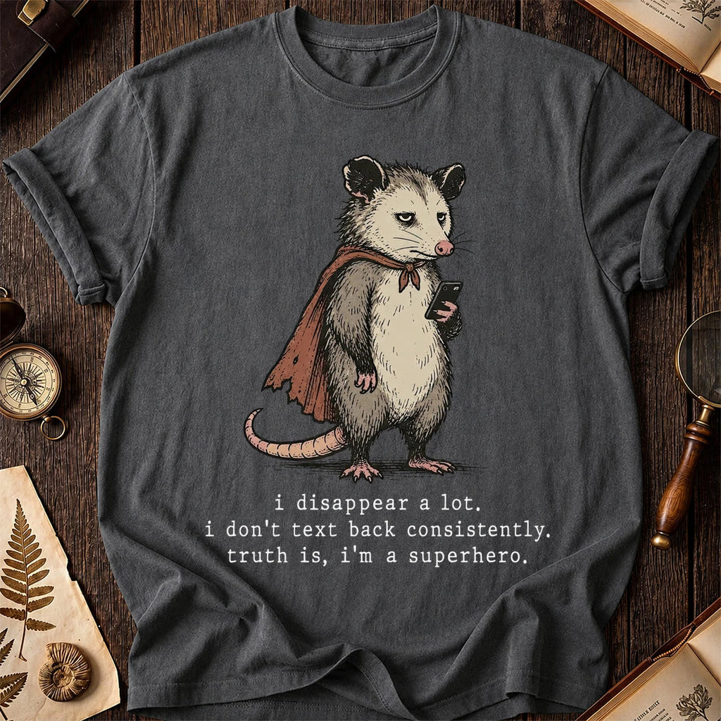 Secret Hero Possum T-Shirt product image 6