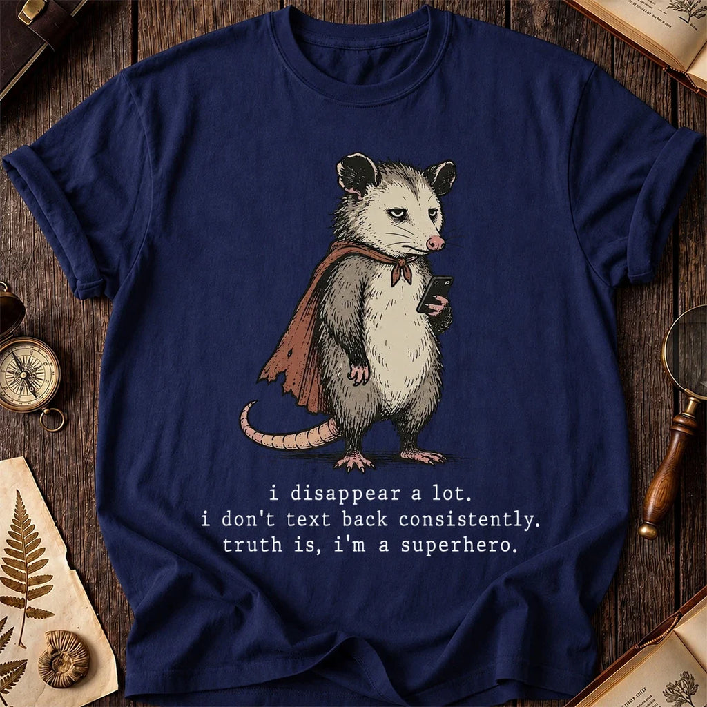Secret Hero Possum T-Shirt product image 7