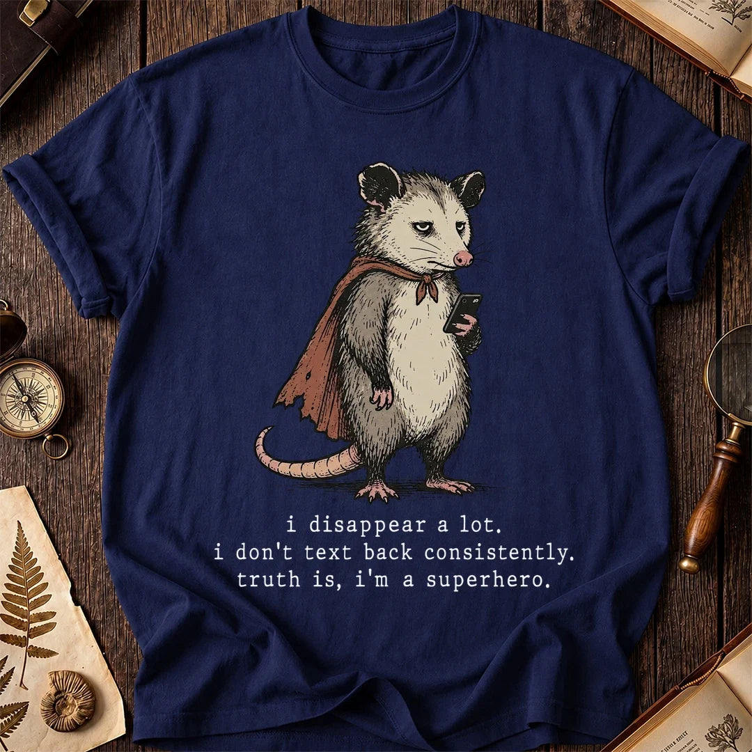 Secret Hero Possum T-Shirt product image 7