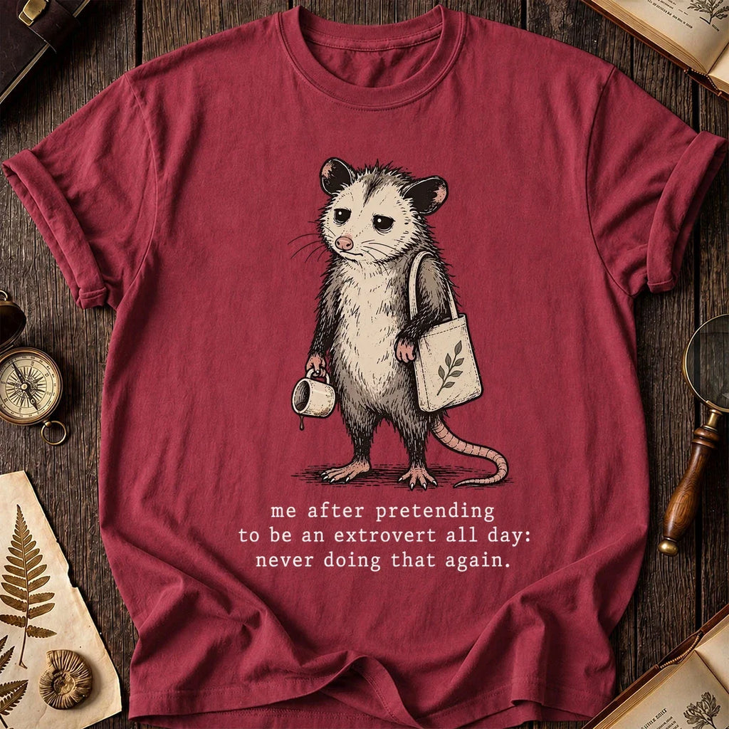 Social Drain Possum T-Shirt product image 5