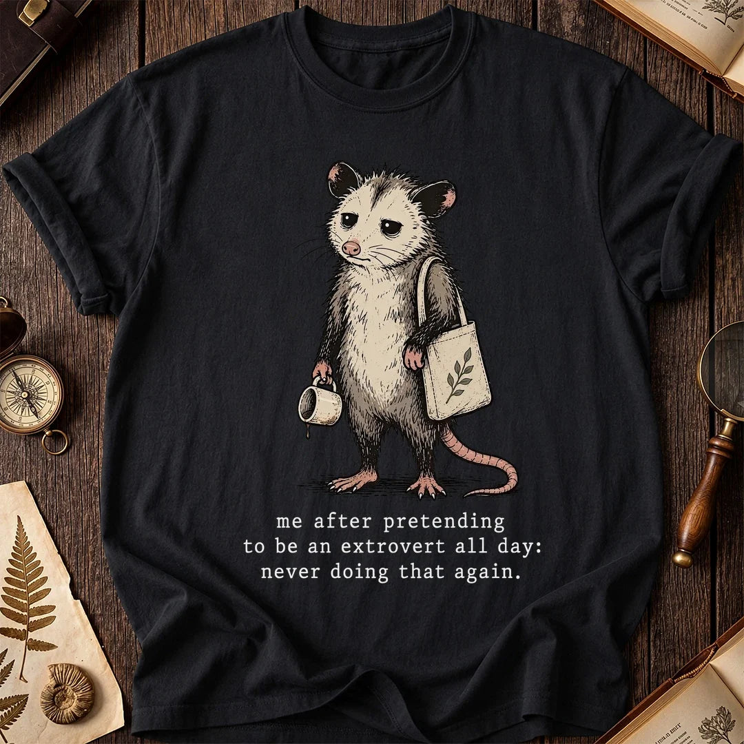 Social Drain Possum T-Shirt product image 2