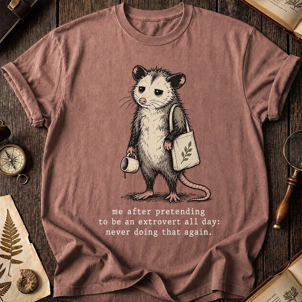 Social Drain Possum T-Shirt product image 8