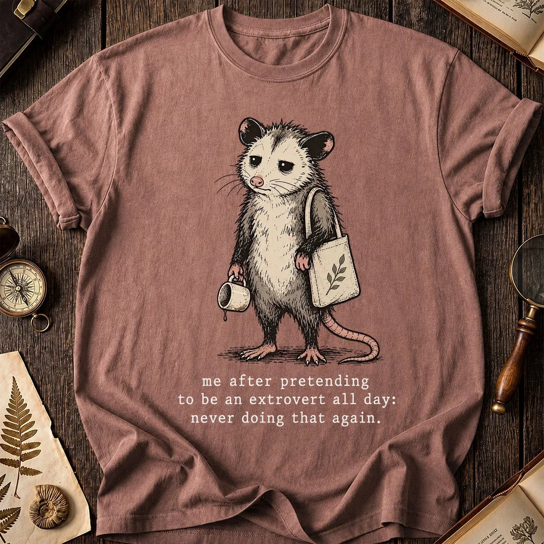 Social Drain Possum T-Shirt product image 8