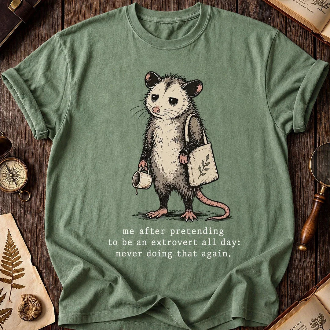 Social Drain Possum T-Shirt product image 1
