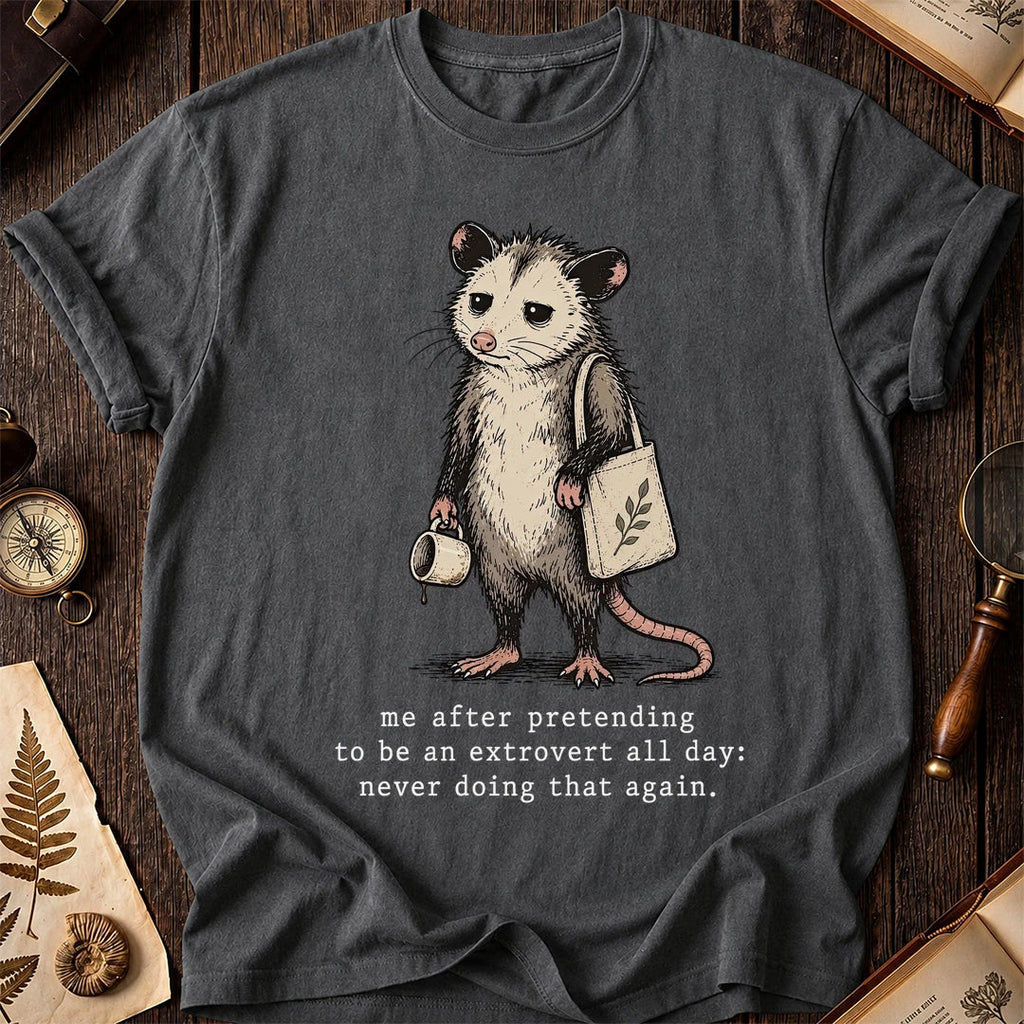 Social Drain Possum T-Shirt product image 6