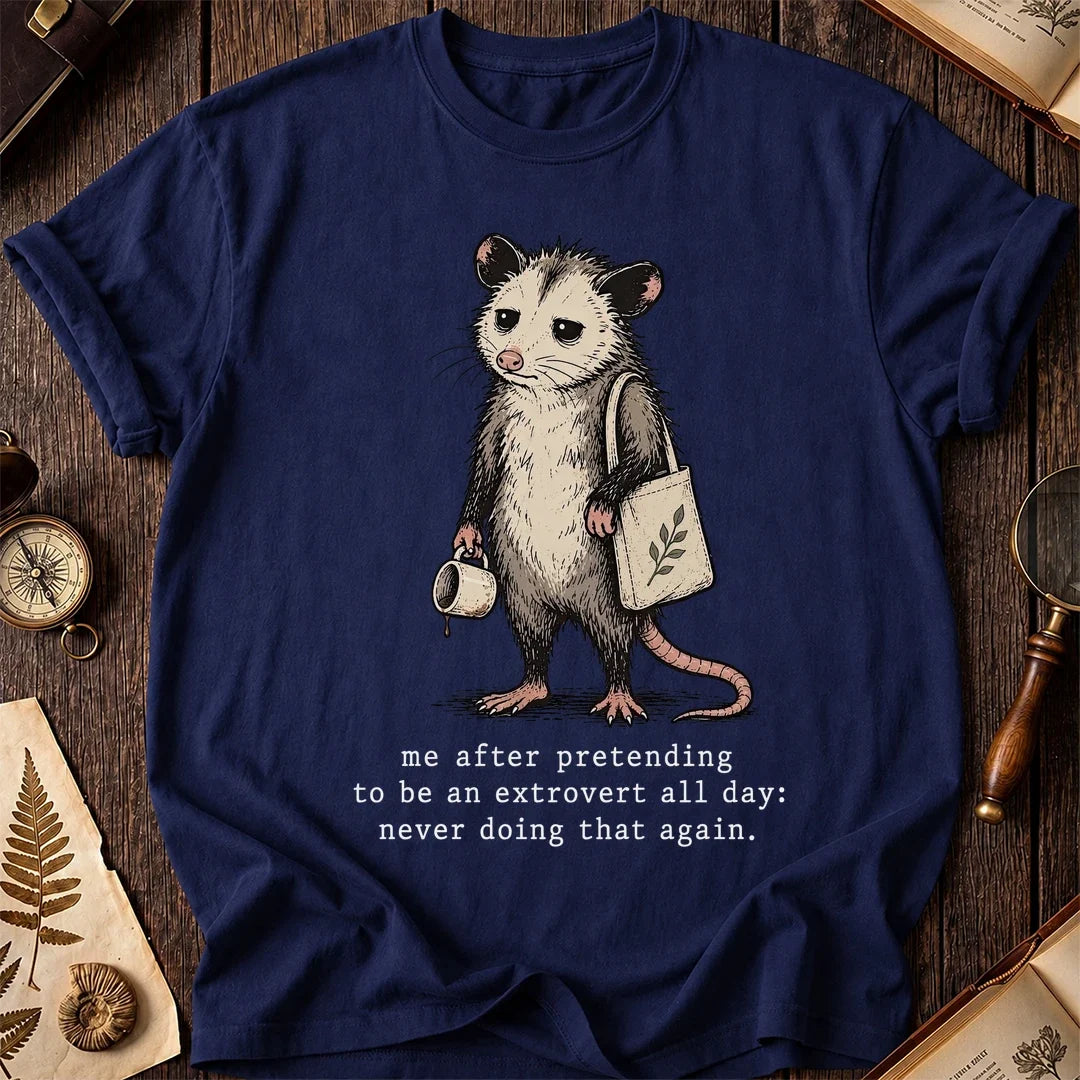 Social Drain Possum T-Shirt product image 7