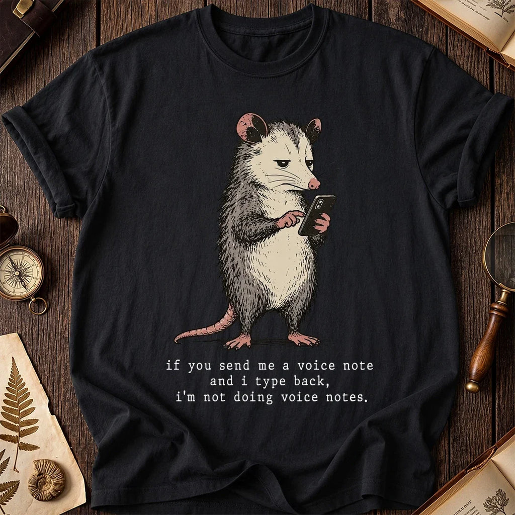 Text Only Possum T-Shirt product image 2
