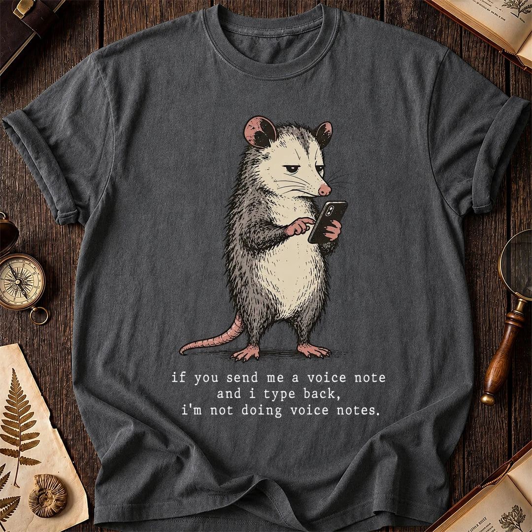 Text Only Possum T-Shirt product image 6