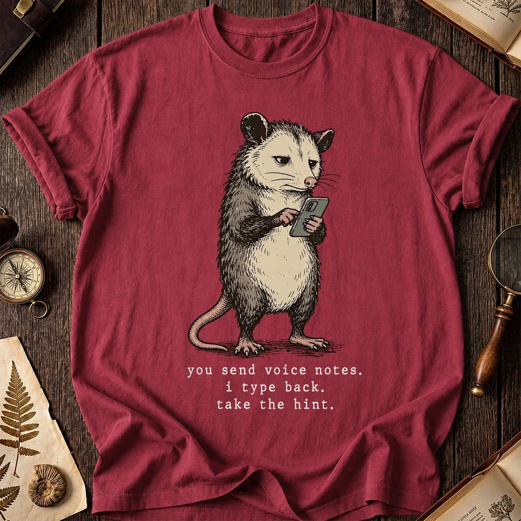Type Back Possum T-Shirt product image 5