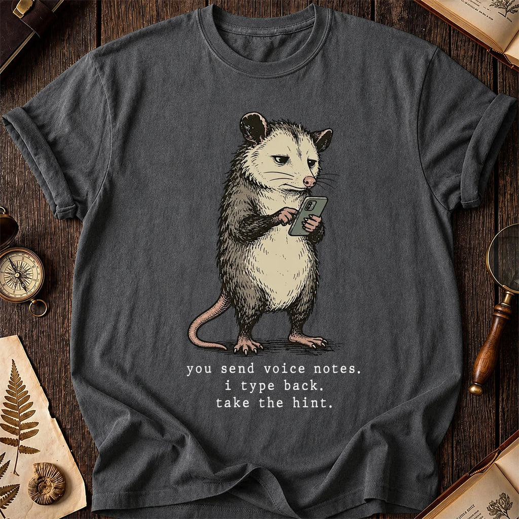 Type Back Possum T-Shirt product image 6