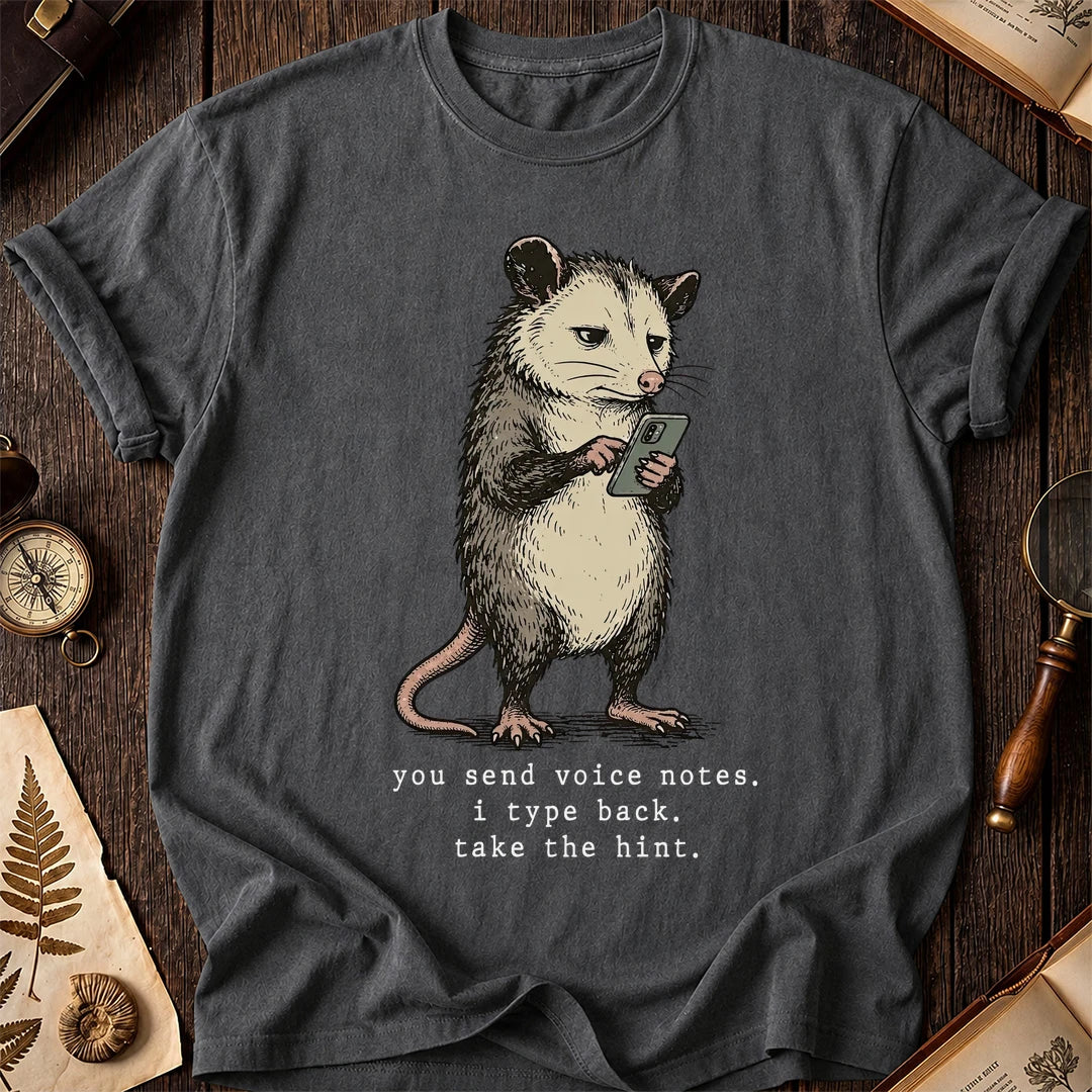 Type Back Possum T-Shirt product image 6